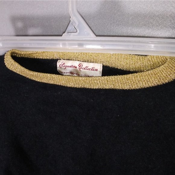 Strawbridge & Clothier Signature Collection Wool Blend Pull Over Sweater Women's - Picture 4 of 4